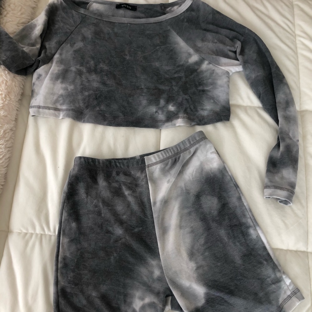 Tie dye set by fancy homeboy cloudy bae